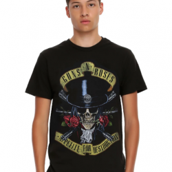guns n roses skull t shirt